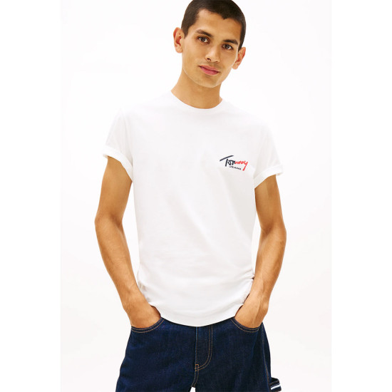 Tommy Hilfiger Ανδρική κοντομάνικη μπλούζα Slim Jersey Tee